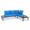 Cartagena Lounger 2 Zweisitzer Mit Tisch Stahl Polyester -Online Gartenbedarf 10035434 yy 0001 titel