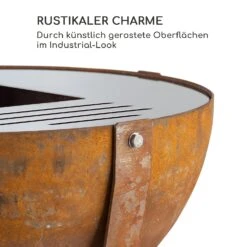 Fire Globe Feuerschale Mit Grill Ø60cm Stahl 13 Fire Globe Feuerschale Mit Grill Ø60cm Stahl -Online Gartenbedarf 10035510 de 0006 logo