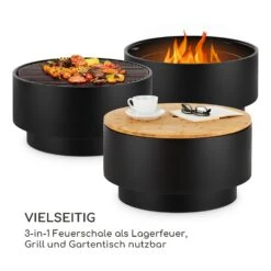 Pompeji Feuerschale Und Grill Ø60cm Stahl -Online Gartenbedarf 10035515 de 0003 logo