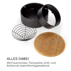 Pompeji Feuerschale Und Grill Ø60cm Stahl -Online Gartenbedarf 10035515 de 0006 logo