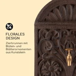 Blumquell Solarbrunnen LED 5 M Kabel Kunststein Solarpanel 14 Blumquell Solarbrunnen LED 5 M Kabel Kunststein Solarpanel -Online Gartenbedarf 10035542 de 0005 logo