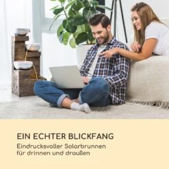 Fez Solarbrunnen LED 34 X 76 X 36 Cm (BxHxT) Polyresin -Online Gartenbedarf 10035716 de 0003 logo