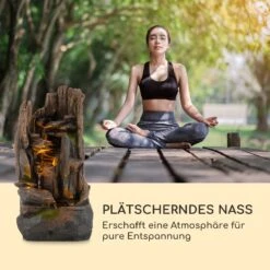 Mystic Tree Solarbrunnen LED-Beleuchtung Polyresin -Online Gartenbedarf 10035728 de 0007 logo