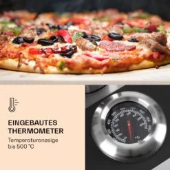 Diavolo Pizza-Pelletofen Inkl. Pizzastein Thermometer Edelstahl -Online Gartenbedarf 10035757 de 0004 logo