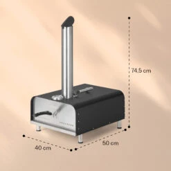 Diavolo Pizza-Pelletofen Inkl. Pizzastein Thermometer Edelstahl -Online Gartenbedarf 10035757 yy 0008 logo