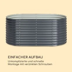 High Grow Hochbeet 200 X 80 X 100 Cm Stahl-Wellblech Einfacher Aufbau -Online Gartenbedarf 10035815 de 0005 logo