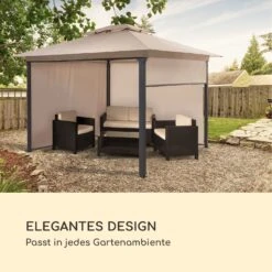 Grandezza Cortina Gartenpavillon 3x3m 4 Seitenteile -Online Gartenbedarf 10035866 de 0006 logo