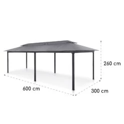 Grandezza Cortina Gartenpavillon 3x6m 4 Seitenteile -Online Gartenbedarf 10035867 yy 0007 logo