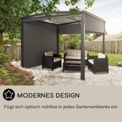 Pantheon Cortina Solid Sky Pergola Vordach 3x4m Polycarbonat -Online Gartenbedarf 10035873 de 0006 usp