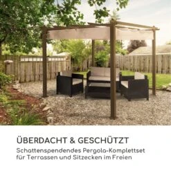 Pantheon Rust Pergola Aluminium 3x3m 6 Eckpfosten Wasserabweisend -Online Gartenbedarf 10035887 de 0002 logo