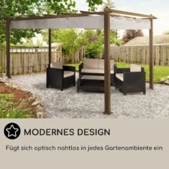 Pantheon Rust Pergola Aluminium 3x4m 6 Eckpfosten Wasserabweisend 12 Pantheon Rust Pergola Aluminium 3x4m 6 Eckpfosten Wasserabweisend -Online Gartenbedarf 10035890 DE 0006 usp