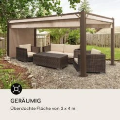 Pantheon Cortina Rust Pavillon Mit Dach 3x4 M 4 Seitenteile -Online Gartenbedarf 10035895 de 0004 logo