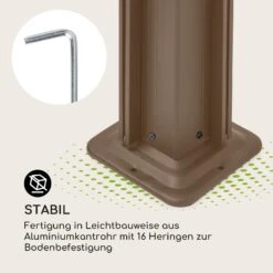Pantheon Cortina Rust Pavillon Mit Dach 3x4 M 4 Seitenteile -Online Gartenbedarf 10035895 de 0006 logo