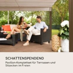 Pantheon Cortina Rust Pavillon Mit Dach 3x6 M 4 Seitenteile -Online Gartenbedarf 10035897 de 0002 logo