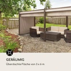 Pantheon Cortina Rust Pavillon Mit Dach 3x6 M 4 Seitenteile -Online Gartenbedarf 10035897 de 0004 logo