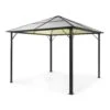 Pantheon Solid Sky Ambient Solar Pavillon 3x3m Polycarbonat Aluminium 2 Pantheon Solid Sky Ambient Solar Pavillon 3x3m Polycarbonat Aluminium -Online Gartenbedarf 10035900 yy 0001 titel
