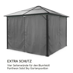 Pantheon Solid Sky Pavillon-Seitenwände 3x3 4 Stück 140g/m² 10 Pantheon Solid Sky Pavillon-Seitenwände 3x3 4 Stück 140g/m² -Online Gartenbedarf 10035901 de 0003 logo