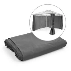 Pantheon Solid Sky Pavillon-Seitenwände 3x3 4 Stück 140g/m²