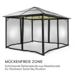 Pantheon Solid Sky Ambient Solar Seitenwände 3x4m Moskito -Online Gartenbedarf 10035912 de 0003 logo