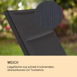 Limala Sonnenliege Lounger Stahl/Aluminium Textilene 150 Kg Mobil 13 Limala Sonnenliege Lounger Stahl/Aluminium Textilene 150 Kg Mobil -Online Gartenbedarf 10035920 de 0005 logo