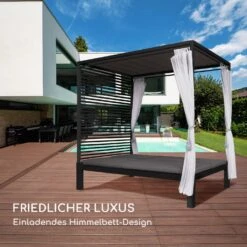 Eremitage Double Lux Sonnenliege 4 Liegepositionen 2 Personen 6 Cm Polster -Online Gartenbedarf 10035922 de 0004 logo