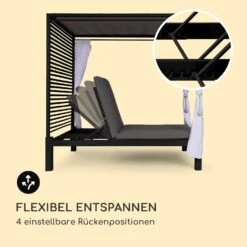 Eremitage Double Lux Sonnenliege 4 Liegepositionen 2 Personen 6 Cm Polster -Online Gartenbedarf 10035922 de 0008 logo