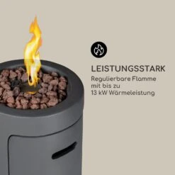 Crete Gas-Feuerstelle 13 KW Flüssiggas Edelstahl -Online Gartenbedarf 10035931 de 0003 logo