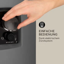 Crete Gas-Feuerstelle 13 KW Flüssiggas Edelstahl -Online Gartenbedarf 10035931 de 0004 logo