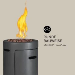 Crete Gas-Feuerstelle 13 KW Flüssiggas Edelstahl -Online Gartenbedarf 10035931 de 0005 logo