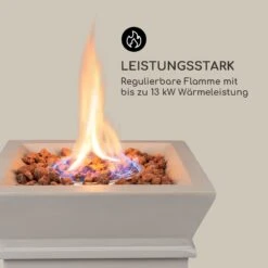 Prati Gas-Feuerstelle 13 KW Elektrisches Zündsystem Lavasteine Inkl. Regenschutz 12 Prati Gas-Feuerstelle 13 KW Elektrisches Zündsystem Lavasteine Inkl. Regenschutz -Online Gartenbedarf 10035935 de 0003 logo