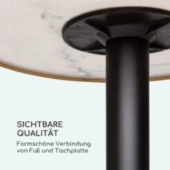 Patras Jewel Marmor-Tisch Jugendstil Ø: 57,5 Cm H: 75 Cm Gusseiserner Standfuß -Online Gartenbedarf 10035982 de 0006 logo