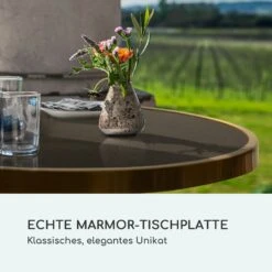 Patras Lux Bistro-Tisch Mit Dreifuß Marmortisch Ø: 57,5 Cm Höhe: 72 Cm 12 Patras Lux Bistro-Tisch Mit Dreifuß Marmortisch Ø: 57,5 Cm Höhe: 72 Cm -Online Gartenbedarf 10035984 de 0003 logo