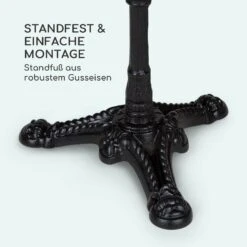 Patras Lux Bistro-Tisch Mit Dreifuß Marmortisch Ø: 57,5 Cm Höhe: 72 Cm 14 Patras Lux Bistro-Tisch Mit Dreifuß Marmortisch Ø: 57,5 Cm Höhe: 72 Cm -Online Gartenbedarf 10035984 de 0005 logo