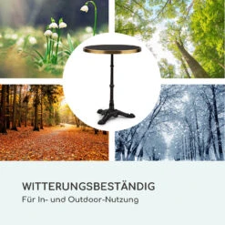 Patras Lux Bistro-Tisch Mit Dreifuß Marmortisch Ø: 57,5 Cm Höhe: 72 Cm 16 Patras Lux Bistro-Tisch Mit Dreifuß Marmortisch Ø: 57,5 Cm Höhe: 72 Cm -Online Gartenbedarf 10035984 de 0007 logo