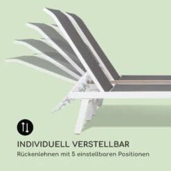 Pompei Sonnenliege Lounger 2 Pers. Aluminium Abstellfläche -Online Gartenbedarf 10035986 de 0006 logo