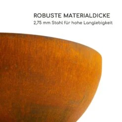 Savage 2.0 Rund Feuerschalen-Grill Ø: 60 Cm Stabiler Sockel Holzlager -Online Gartenbedarf 10036085 de 0004 logo