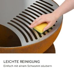 Savage 2.0 Rund Feuerschalen-Grill Ø: 60 Cm Stabiler Sockel Holzlager -Online Gartenbedarf 10036085 de 0006 logo