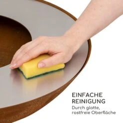 Savage 2.0 Tall Feuerschale Mit Grill Bambus-Seitentische Inkl. Wetterschutz -Online Gartenbedarf 10036087 de 0006 logo