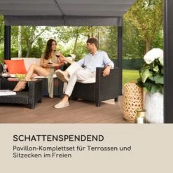 Pantheon Cortina Pergola Ersatzdach 200 G/m² Polyester-Tuch 3x3 M Inkl. Seilzug -Online Gartenbedarf 10036113 de 0002 logo