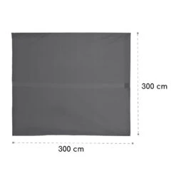 Pantheon Cortina Pergola Ersatzdach 200 G/m² Polyester-Tuch 3x3 M Inkl. Seilzug -Online Gartenbedarf 10036113 yy 0009 dimensions