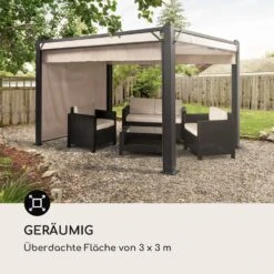 Pantheon Cortina Pergola Ersatzseitenwand Set: 4 Wände 200 G/m² Polyester-Tuch 3x3m 11 Pantheon Cortina Pergola Ersatzseitenwand Set: 4 Wände 200 G/m² Polyester-Tuch 3x3m -Online Gartenbedarf 10036116 de 0004 logo