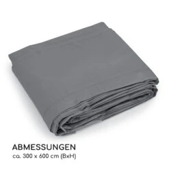 Pantheon Cortina Pergola Ersatzdach 200 G/m² Polyester-Tuch 3x6 M Inkl. Seilzug -Online Gartenbedarf 10036121 de 0005 dimensions