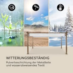 Pantheon Rust Pergola Ersatzdach 200 G/m² Polyester-Tuch 3x4 M Inkl. Seilzug 10 Pantheon Rust Pergola Ersatzdach 200 G/m² Polyester-Tuch 3x4 M Inkl. Seilzug -Online Gartenbedarf 10036126 de 0004 logo