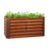 Rust Grow Hochbeet Gartenbeet Verzinktes Stahlblech Rost-Finish -Online Gartenbedarf 10036153 yy 0001 titel