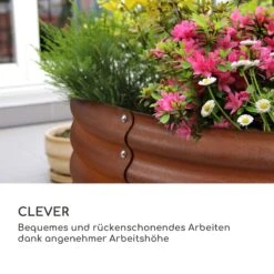 Rust Grow Hochbeet Gartenbeet Verzinktes Stahlblech Rost-Finish -Online Gartenbedarf 10036155 de 0003 logo