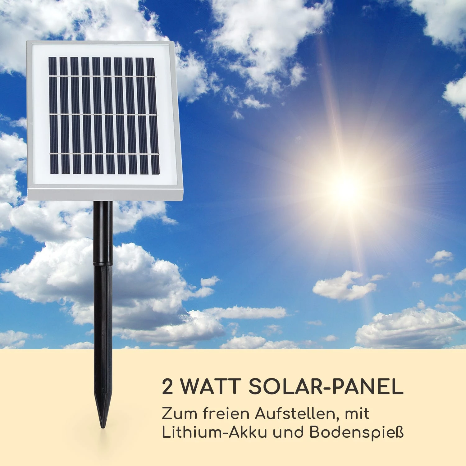 Löwenstein Wandbrunnen 2W Solar-Pumpe Polyresin 4 Weiße LED 5m Kabel 5 Löwenstein Wandbrunnen 2W Solar-Pumpe Polyresin 4 Weiße LED 5m Kabel – Bild 3