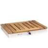 Sumatra Teak Square Gartendusche Aluminium Teakholz Tragegriff -Online Gartenbedarf 10036438 yy 0001 titel