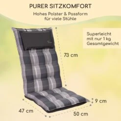 Sylt Polsterauflage Sesselauflage Kopfkissen Polyester 50x120x9cm -Online Gartenbedarf 10037336 de 0005 logo