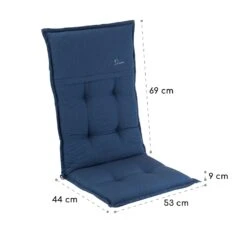 Coburg Polsterauflage Sesselauflage Gartenstuhl Polyester 53x117x9cm -Online Gartenbedarf 10037365 yy 0005 logo