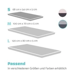 Finn Hundebett Waschbar Rutschfest Atmungsaktiv PE / Vlies Größe S -Online Gartenbedarf 10037524 de 0006 logo